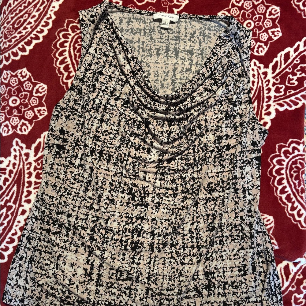 2 Calvin Klein Sleeveless Tops